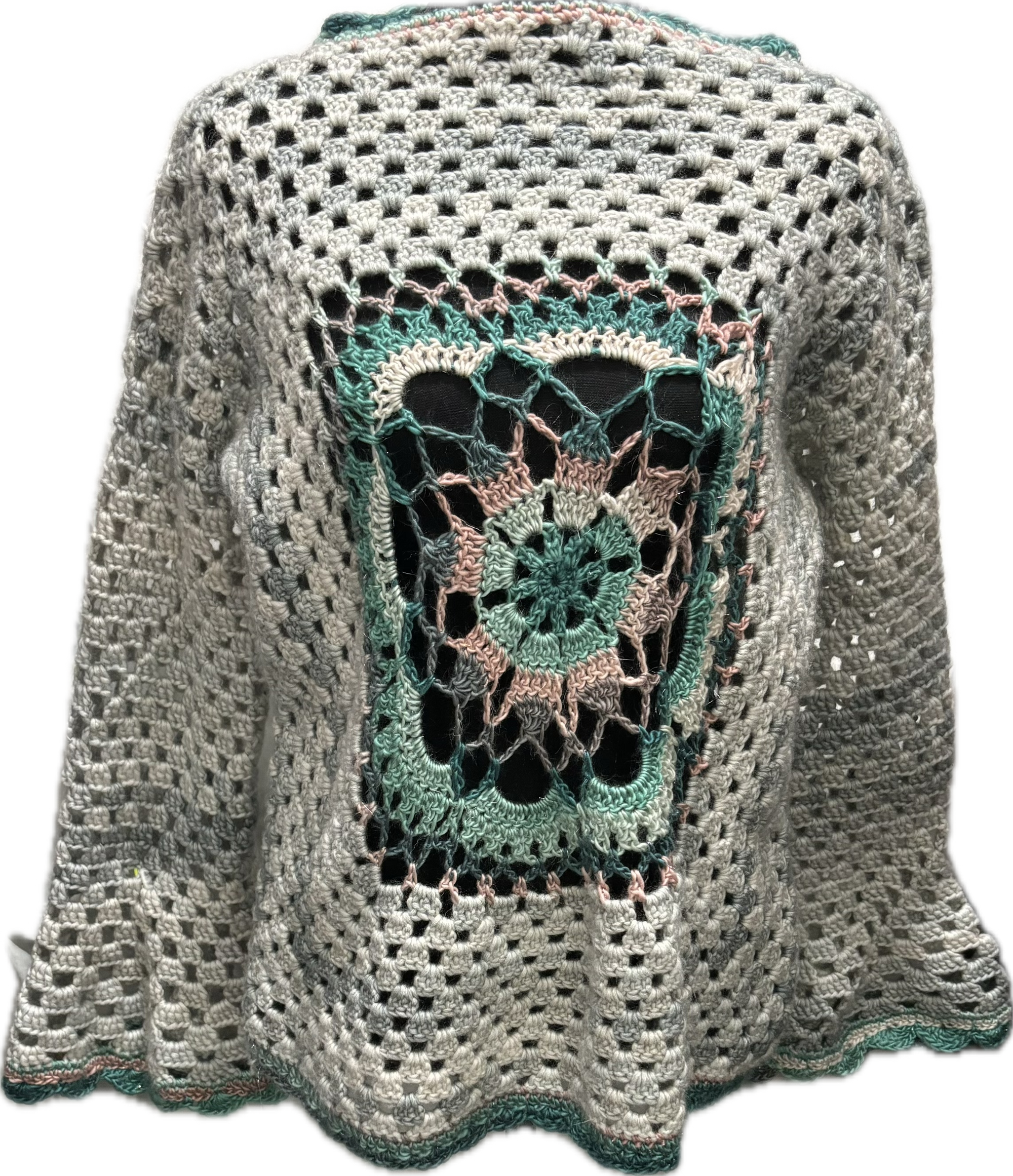 Medallion Granny Square Sweater